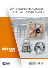 VENTILADORES HELICOIDALES Y EXTRACTORES DE TEJADO