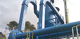 Pneumatic cyclone conveyor system 3